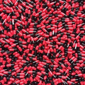Size 0 | Gelatin | Black / Scarlet Red | Joined | qt1,000