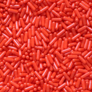 Size 00 | Gelatin | Reddish Orange | Joined | qt1,000